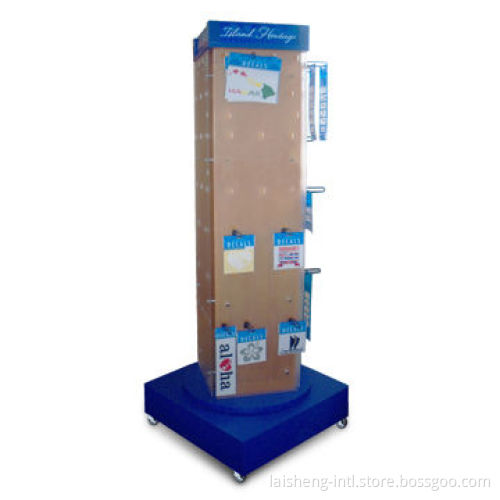Rotating Display Stand, Customized Sizes, Colors and Structures are Accepted